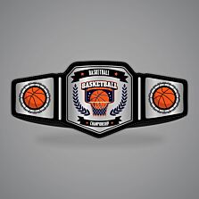 Basketball Championship Belt