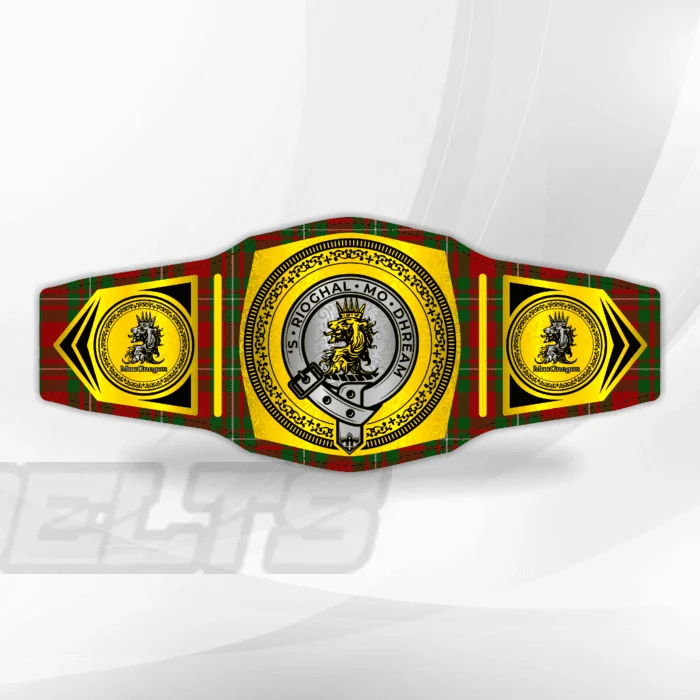 Macgregor Clan Tartan Belt