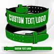 Glitter Weight Lifting Belt green
