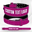 Glitter Weight Lifting Belt pink