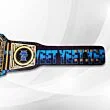 Jey Uso Championship Belt - YEET left side view