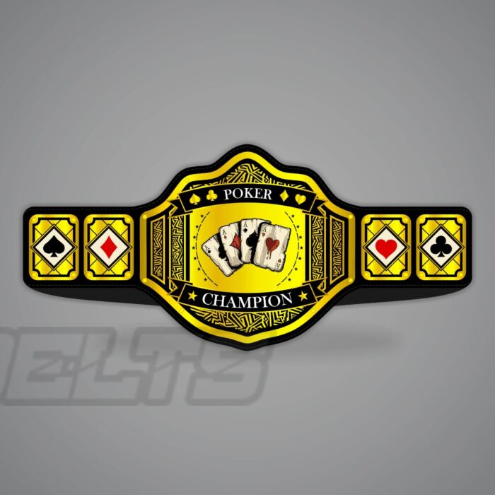 Poker Championship Belt