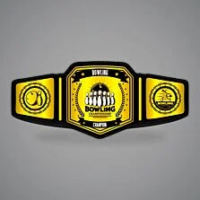 Bowling Championship Belt