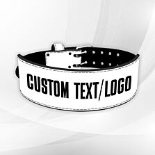 Custom Leather Weightlifting Belt