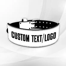 Custom Leather Weightlifting Belt