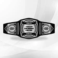 Custom Made Wrestling Belt