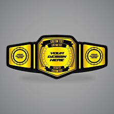 Custom Championship Belt