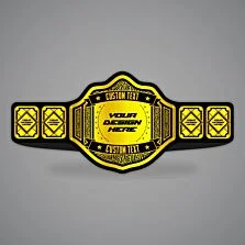 Custom Wrestling Belt