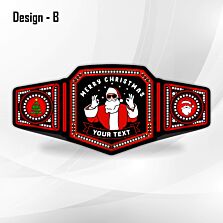 Leather Santa Belt