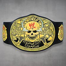 Smoking Skull Belt