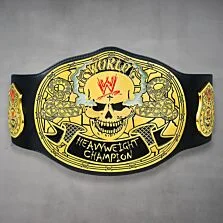 Smoking Skull Belt