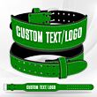 Glitter Weight Lifting Belt green