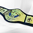 The Rock People Championship Belt side view